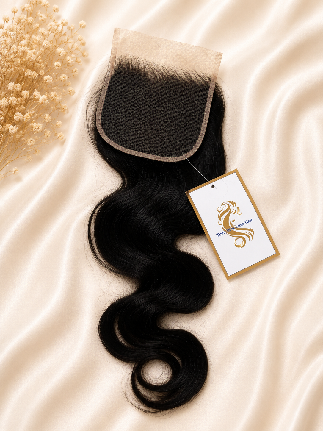 Virgin Wavy Hair Closure