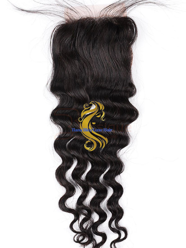 Virgin Wavy Hair Closure