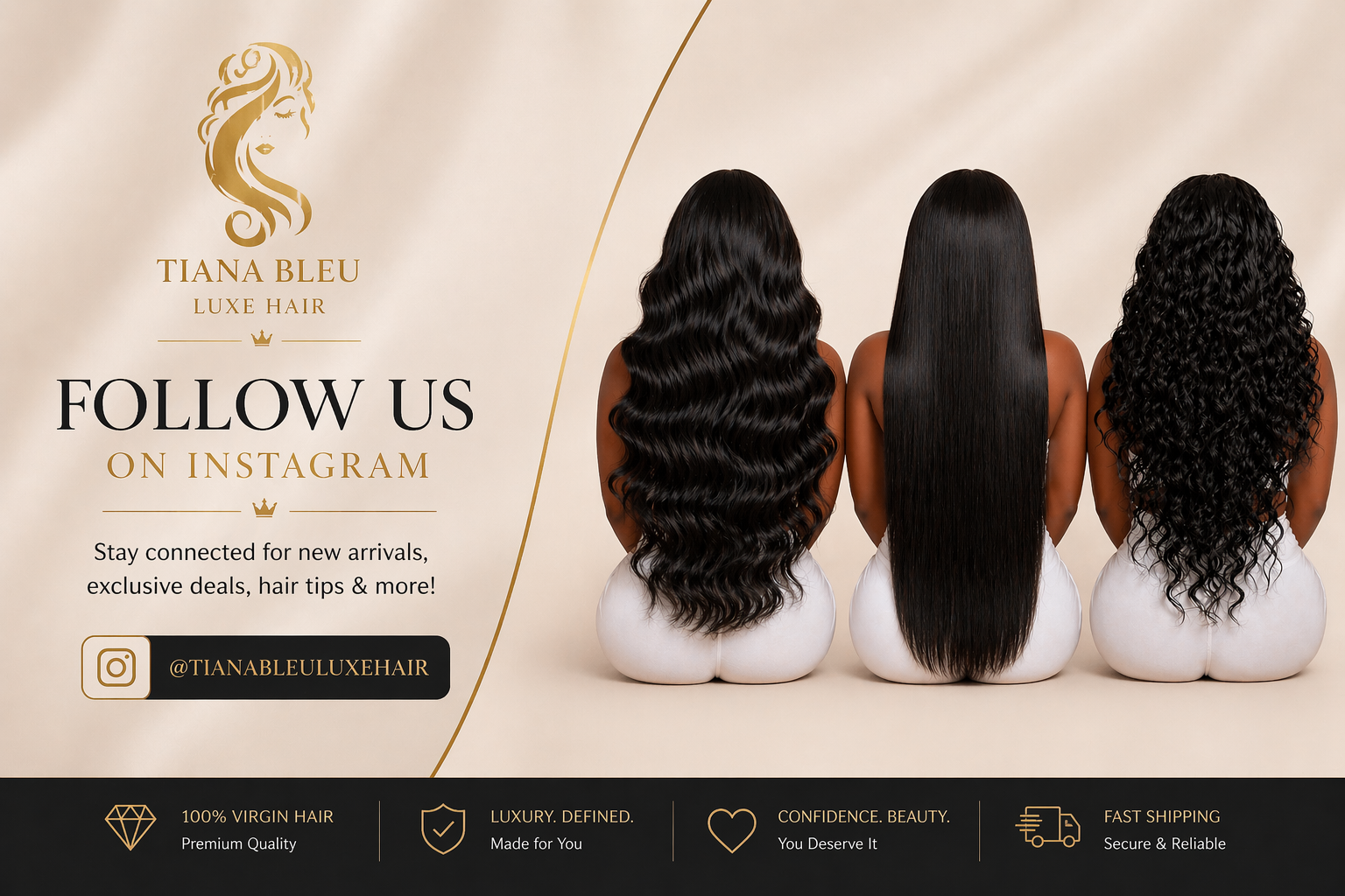 Tiana Bleu Luxe Hair brand image